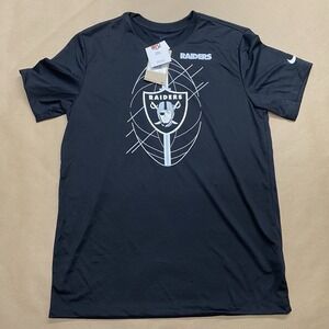 Nike DRI-FIT Las Vegas Raiders Legend Icon Performance T-Shirt Men's M Medium